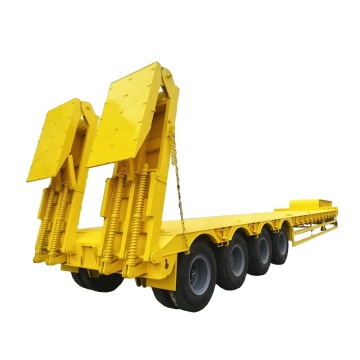 Factory Direct Supply: Top Quality 4 Axles 80 Ton Lowboy Trailer