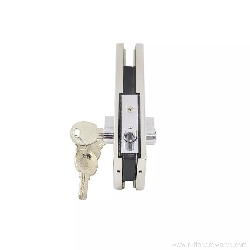 Adjustable Glass Door Clip with Door Lock
