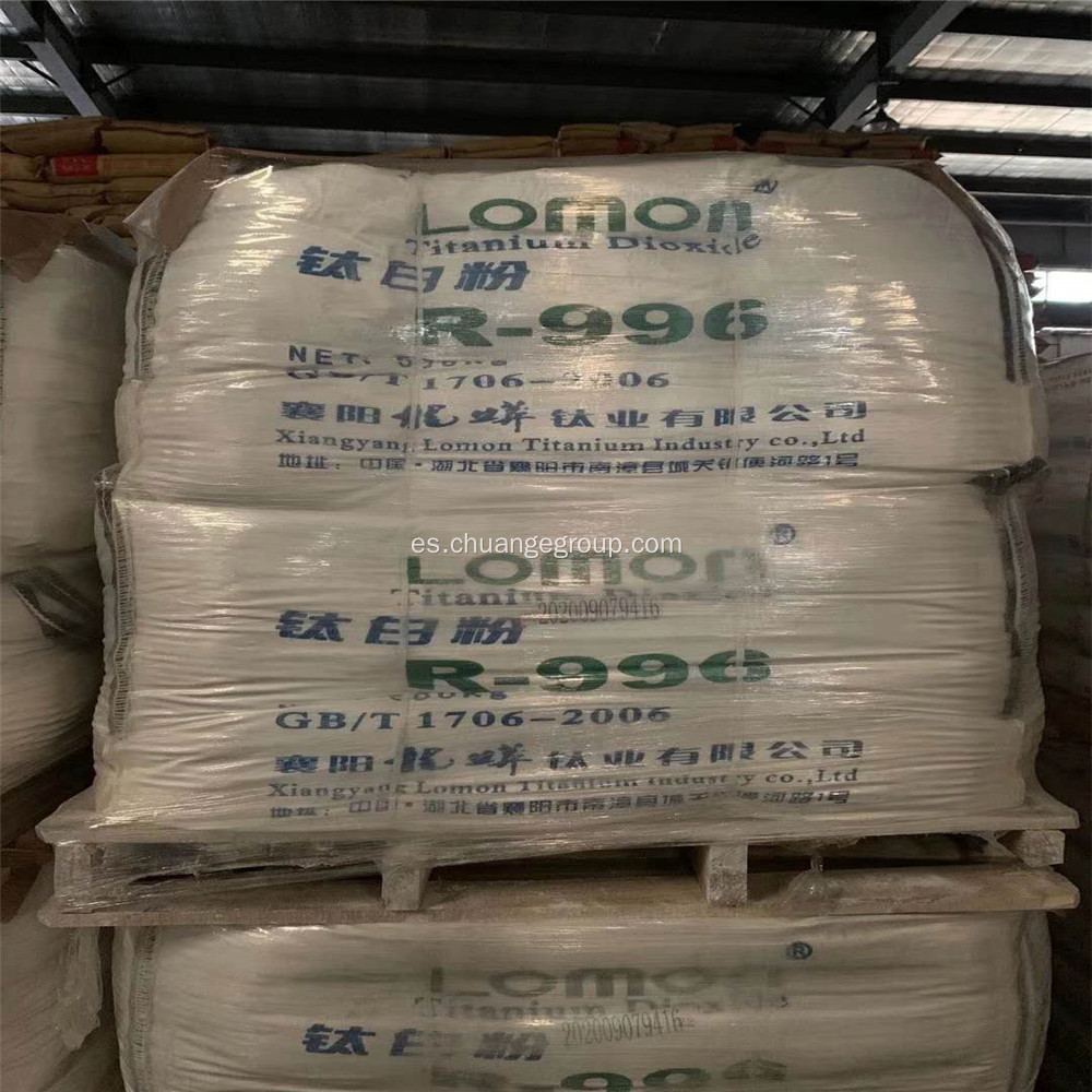 Dióxido de titanio R108 de la marca Lomon para plástico