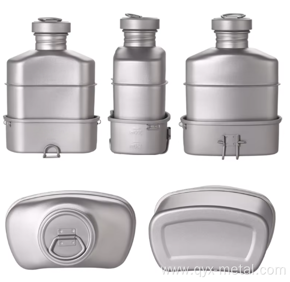 Outdoor Camping Titanium Canteen
