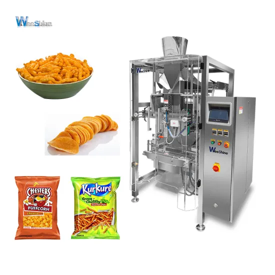 Chips Kurkure Packing Machines With Date Printer