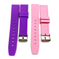 Colorful Silicone Watch Strap With Buckle