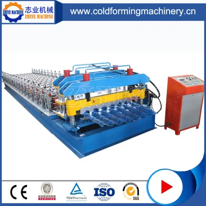 Zhiye Glazed For Roff Panel Machine High Efficiency Zinc