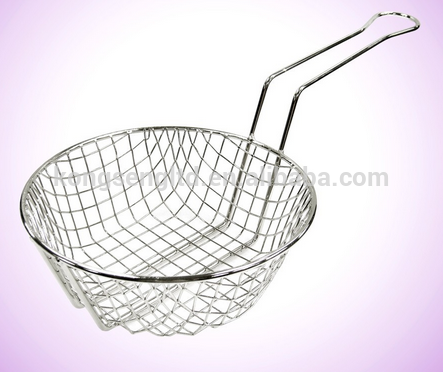 General Culinary Wire Mesh Fry Basket