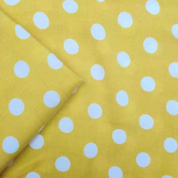 100% Rayon Dot Printing Twill Woven Dress Fabric