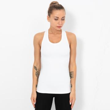 YOGA Racerback Workout Tank Felsők Nőknek