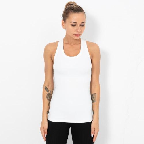 YOGA Racerback antrennman Tank Tops pou Fi