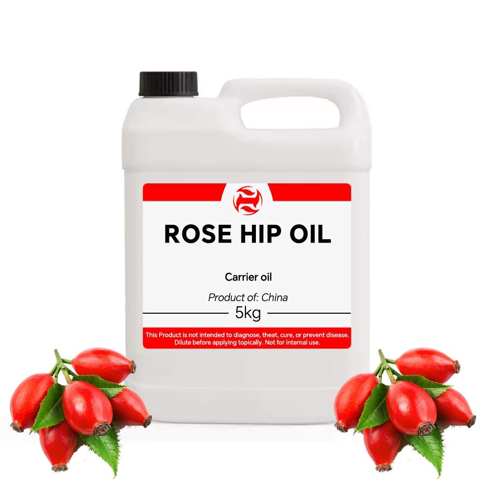 Óleo de semente de Rosehihihy de Rosehip, 100% puro e natural, para cuidados faciais, cuidados com os cabelos