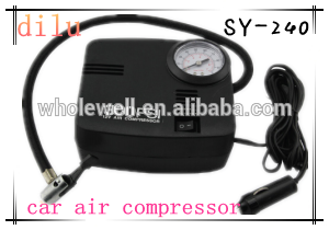 Factory supply 12V mini car air compressor,250/300 PSI portable mini air compressor,19MM*1 cylinder silent mini air compressor