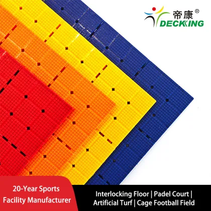 Magic‑Cube Soft‑Plastic Sports Flooring