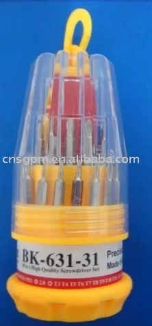 31pcs screwdriver set
