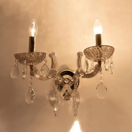 Wholesale Custom Amber Chandelier Wall Light Sconces
