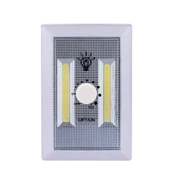 Dimmer COB Cordless Switch Light with Magnet and Loops