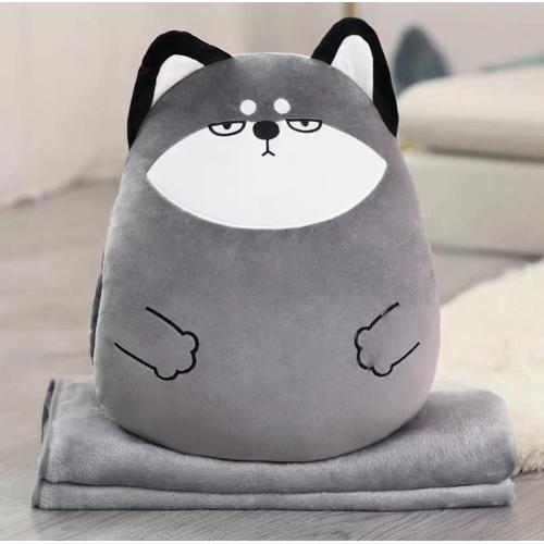 Almohada de almohada de toalla de animales
