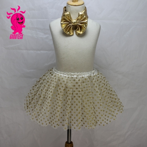 Hot sale 2015 fashion polka dot tutu skirt for girls