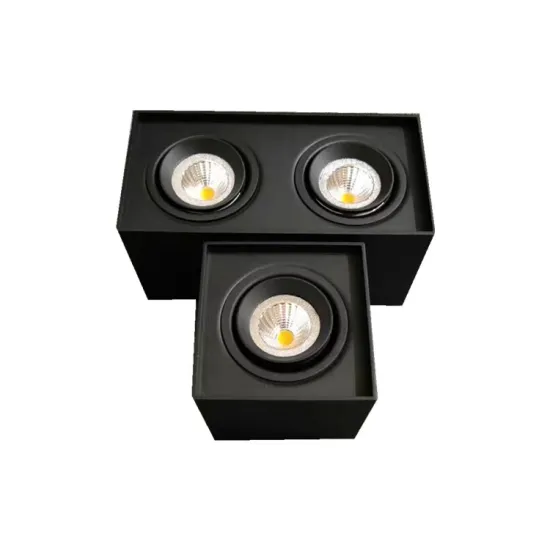 15W LED Downlight for Room Ceiling Lighting: 10W Square Surface Lamp