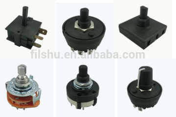 FILSHU hot selling Electric 6A 125v/250v t125 3 speed rotary fan switch