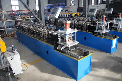 roller shutter guide rails roll forming machine