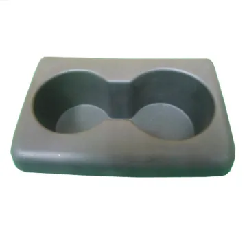 Injection molding for automotive cup holder