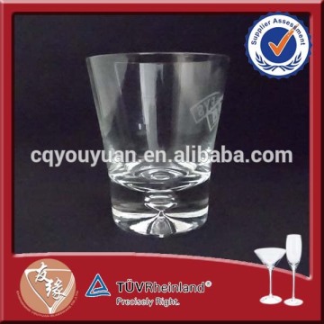 wholesale bubble glass cup for whisky