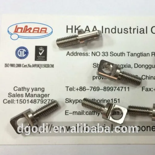 stainless steel square hole screw, tainless steel square head screw