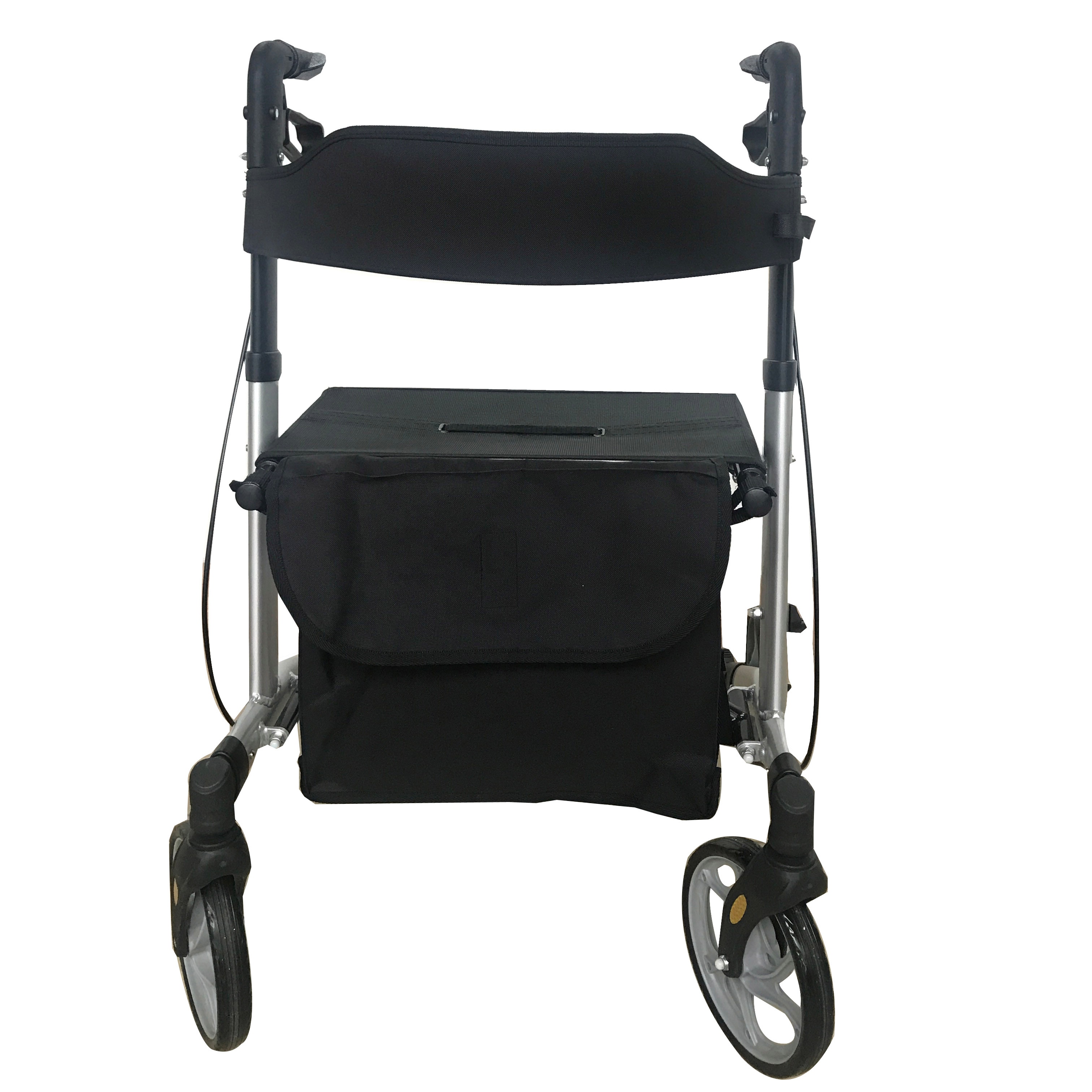 Lightweight Rollator Walker With Shopping Bag For Elderly
