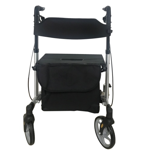 Ultra Light Rollator Walker Lightweight Rollator Walker With Shopping Bag For Elderly Supplier