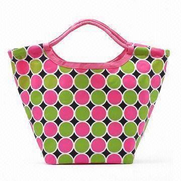 Tote Bag, Made of 420D Nylon Material/Measures 20 x 30 x 27/54cm, Customized Specifications Welcomed