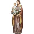 Saint Joseph et enfant Jésus Figure