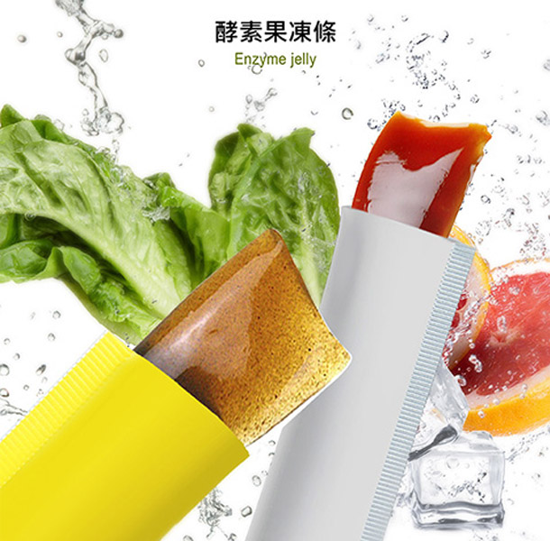 OEM/ODM Natural Flavor Weight Loss Detox Diet Supplement Slimming Fruit And Vegetable Extract Enzyme Weight Loss Jelly Stick