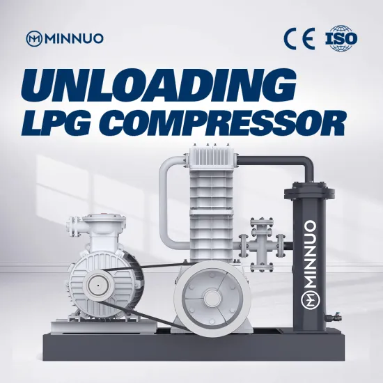 High Efficiency LPG Compressor for Industrial Use