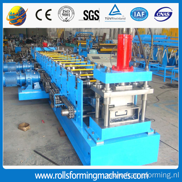 Customized steel frame purline machinery