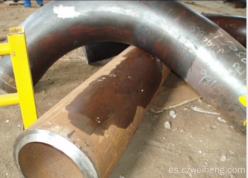 codos de tubería de acero al carbono