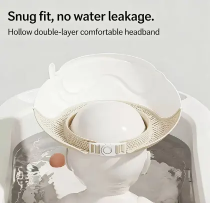 Ergonomic Shampoo Visor for Baby Bathing