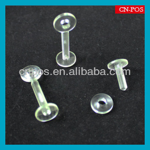 cardboard plastic fastener screw for connecting