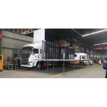 JAC 6x2 Double exhibition Mobile Stage Truck