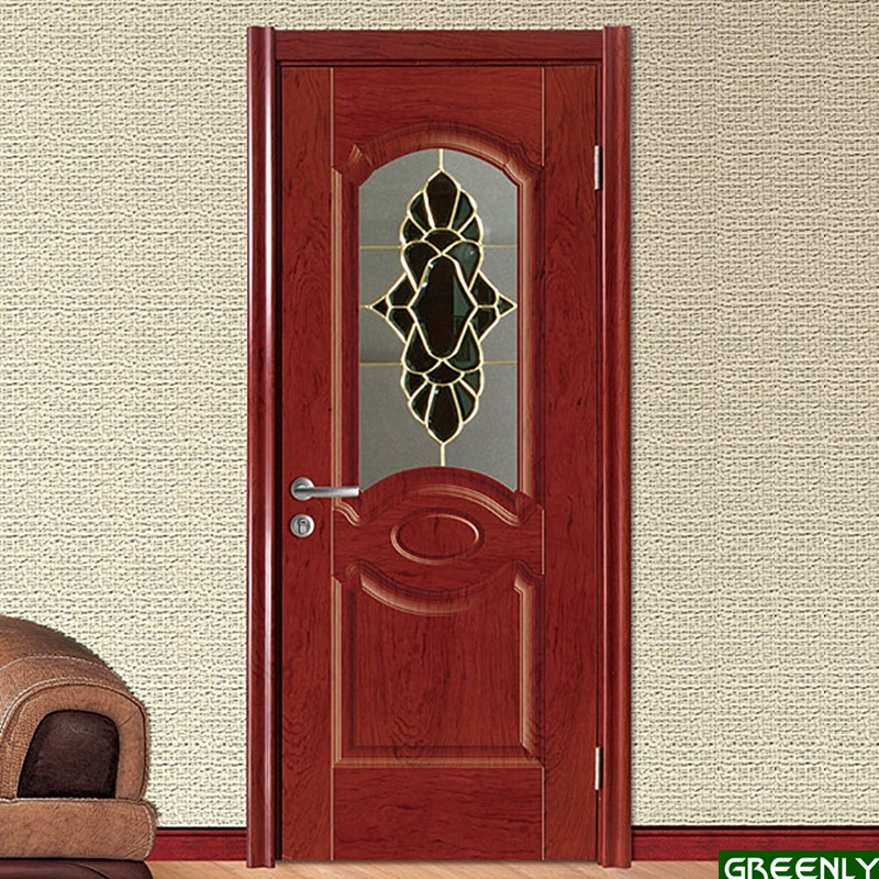 Modern Veneer Moulded Wooden Door