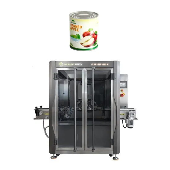 Automatic Vacuum Packing and Sealing Machine for Canned Fruits