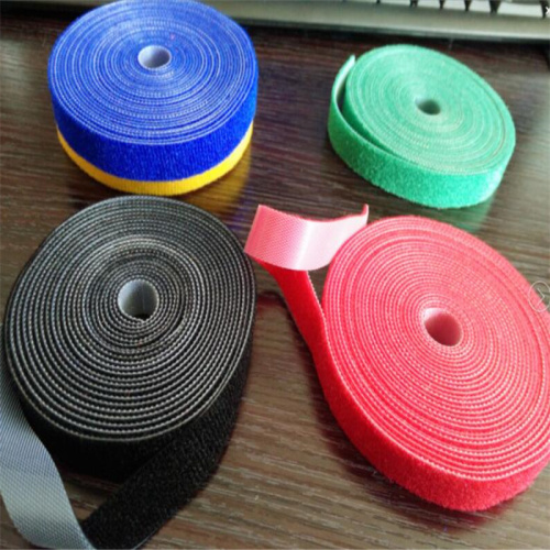 Black sticky back to back Velcro fastener