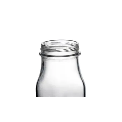 280ml Square Coffee Milk Glass Bottle