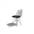 Metal Eames Dining Room Wire Mesh Chair