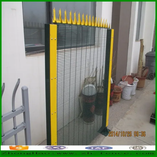 358 Security Galvanized Fence Panel /Curved High Protection Fence