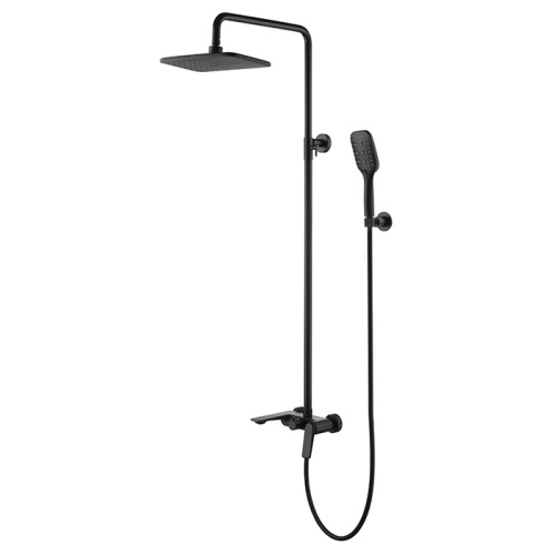 Rose Gold Rain Thermostatic Faucet Shower