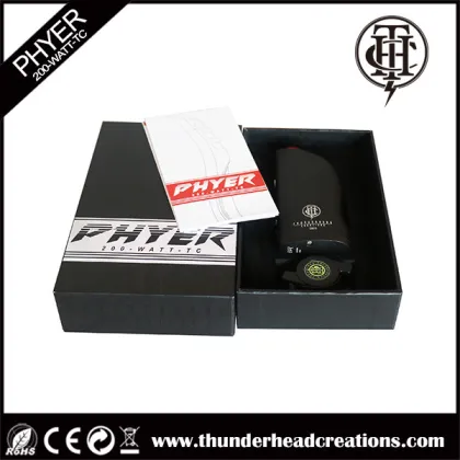 Phyer electronic cigarette box mod dna200w vape box mod
