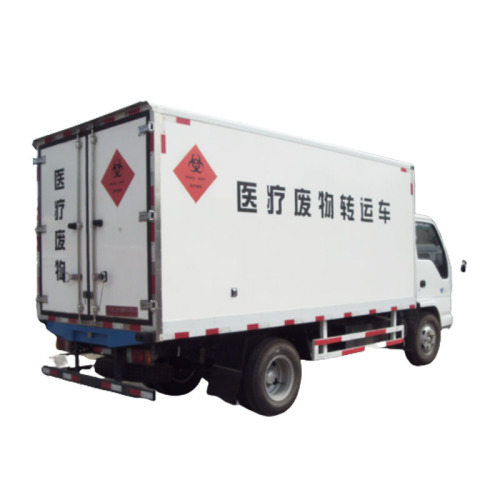 Isuzu 120HP 4tons Câmara refrigerada Van Truck