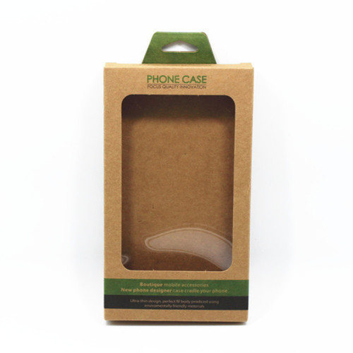 Customized Design Packaging Kraft Phone Case Box