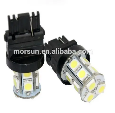 2016 Super bright led car light T20 5050 13smd led reversing tail light for automobiles & motorcycles