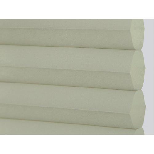 Electric Honeycomb Blind Beige color electric honeycomb blind fabric for door Manufactory