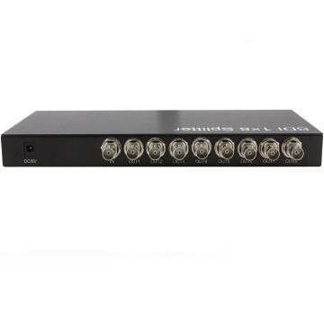 transfer 1 SDI signal to 8 monitors simultaneously SDI Splitter