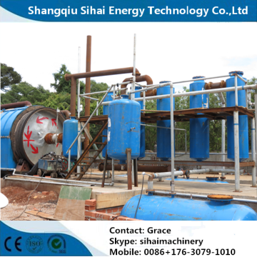 Easy Operation Waste Tyre Recycle To Oil Plant